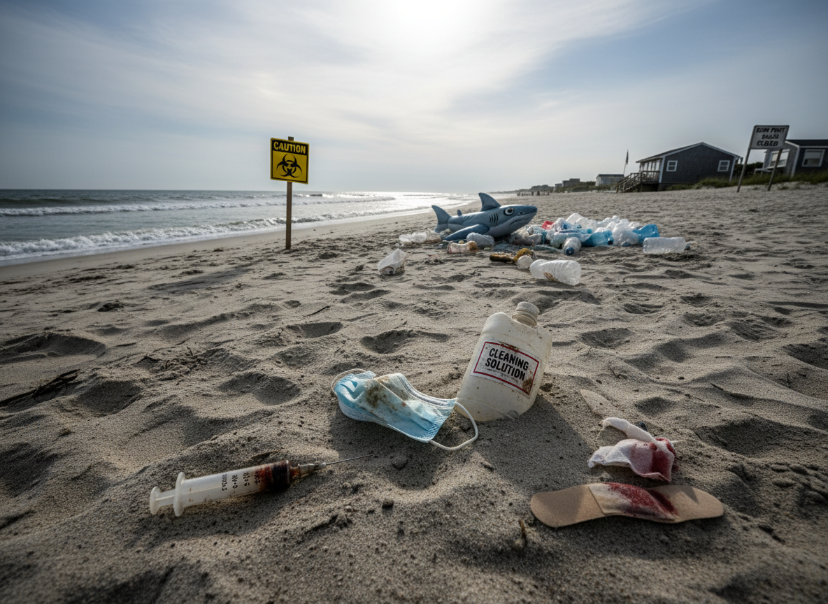 Summer Tourism Biohazard Risks in Dennis Port